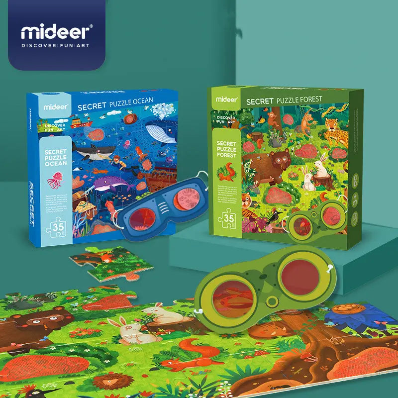 Secret Puzzle: Forest 35P Mideer