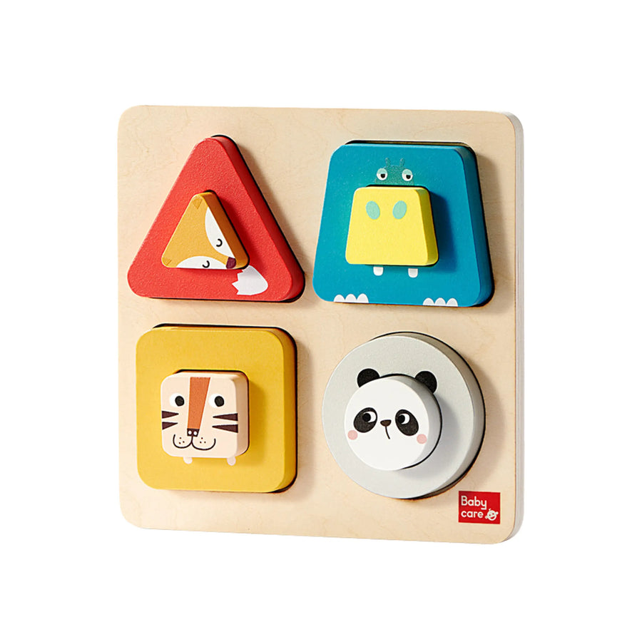 Wooden Puzzle - Shapes Bc Babycare