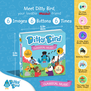 Ditty Bird Classical Music Mozart-Beethoven USB-C Ditty Bird