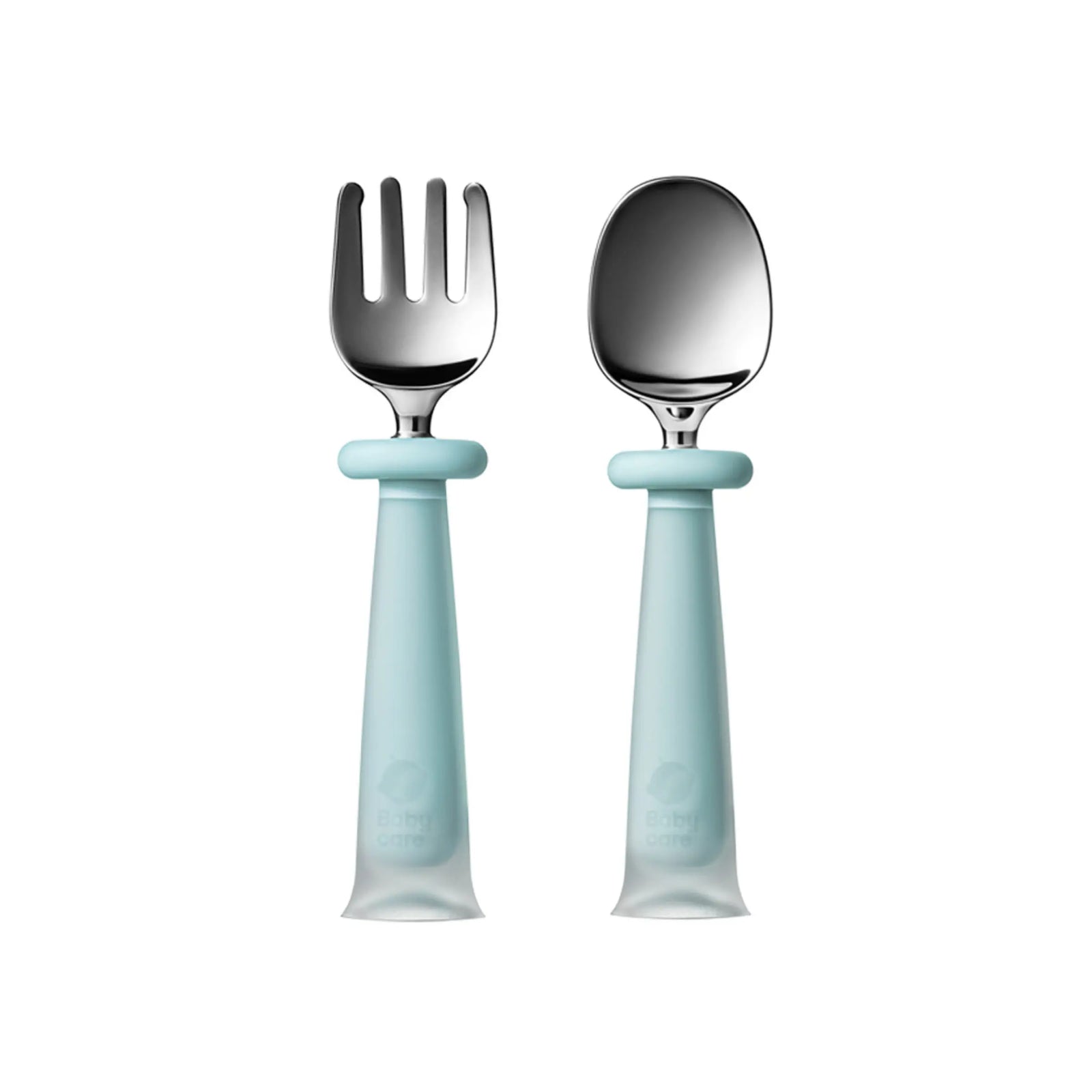 Stainless Steel Spoon & Fork Set 2pcs Bc Babycare