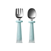 Stainless Steel Spoon & Fork Set 2pcs Bc Babycare