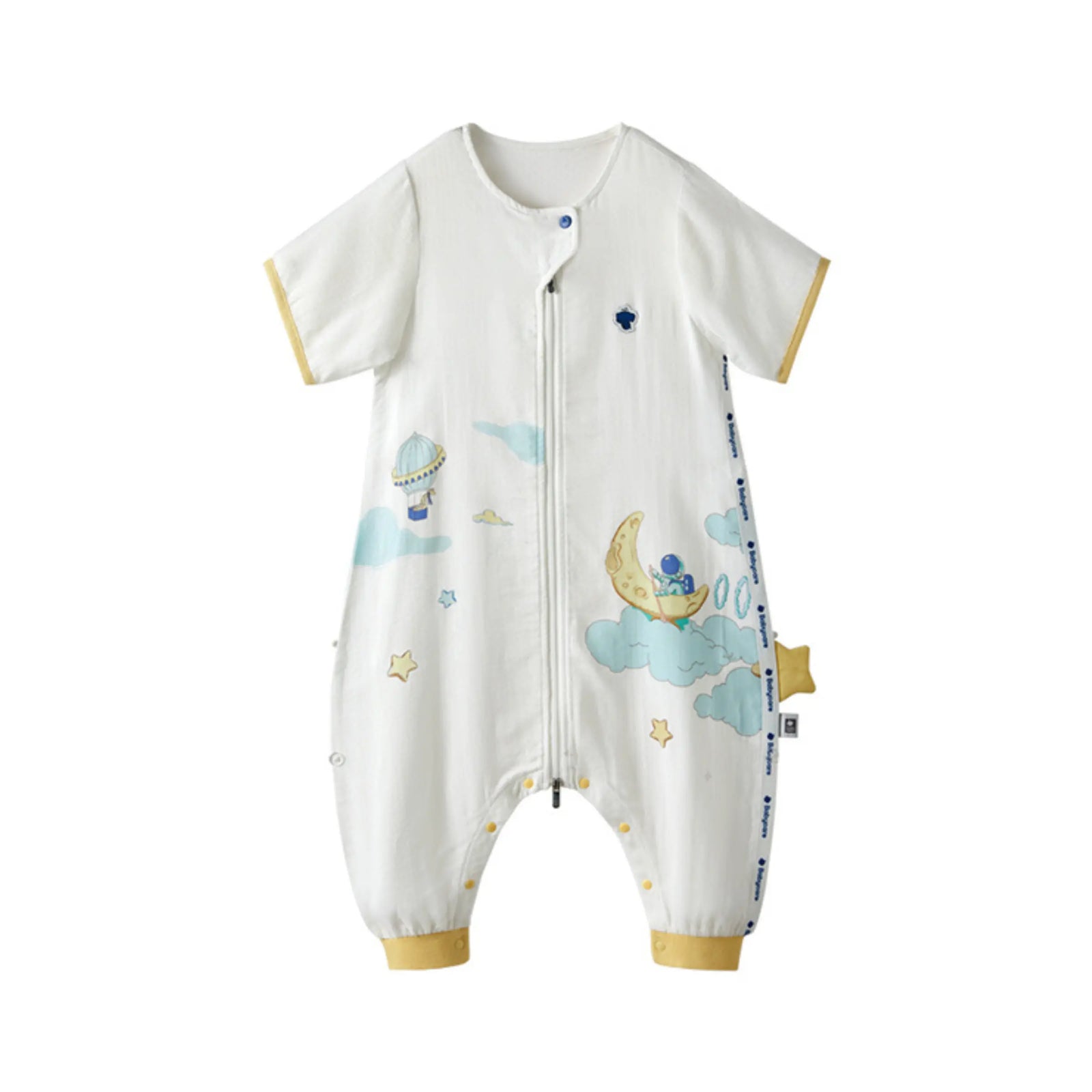 Temperature Regulating Bamboo Short-Sleeve Sleep Bag 0.6 TOG Bc Babycare