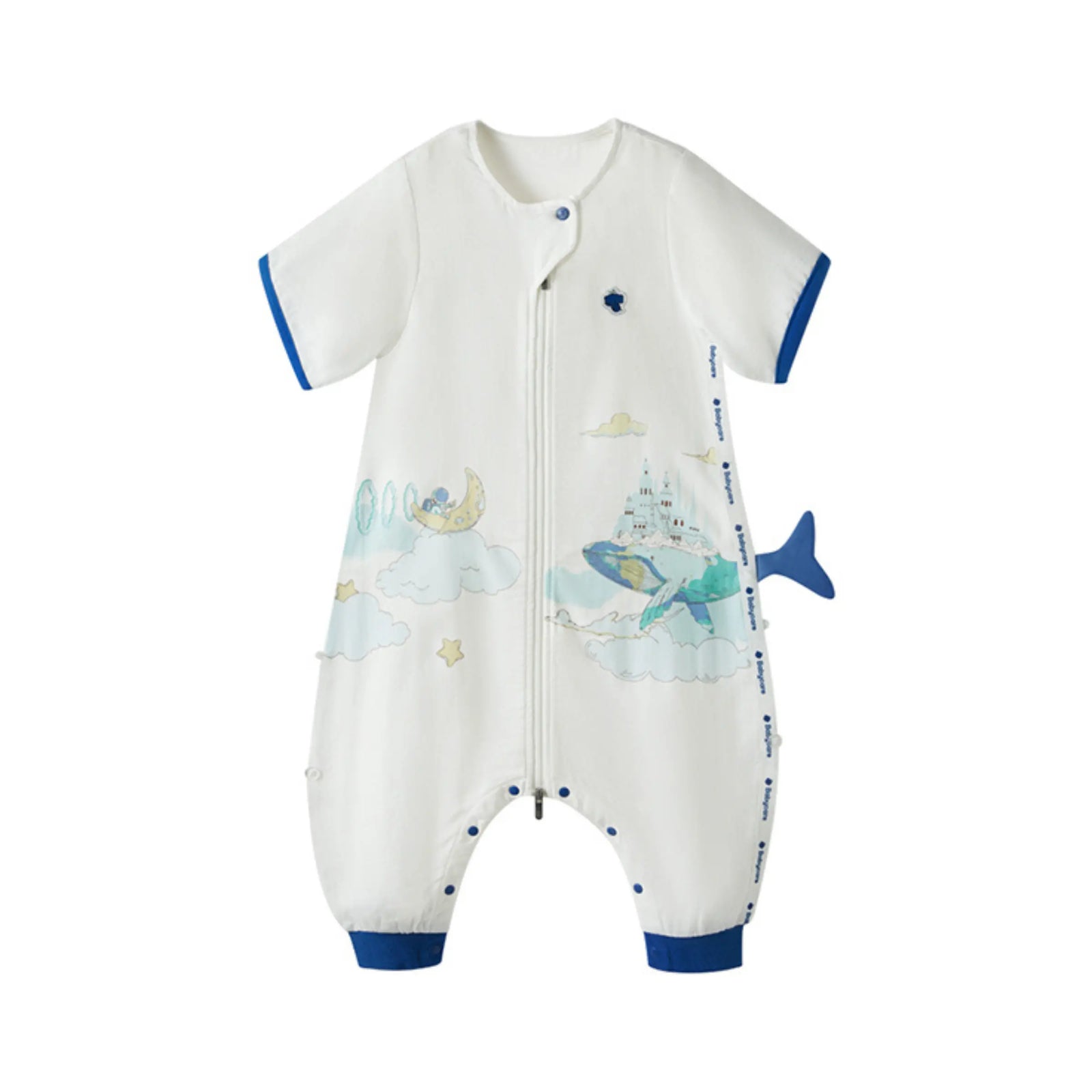 Temperature Regulating Bamboo Short-Sleeve Sleep Bag 0.6 TOG Bc Babycare