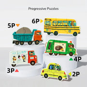 My First Artist Puzzle: Construction Vehicles Mideer
