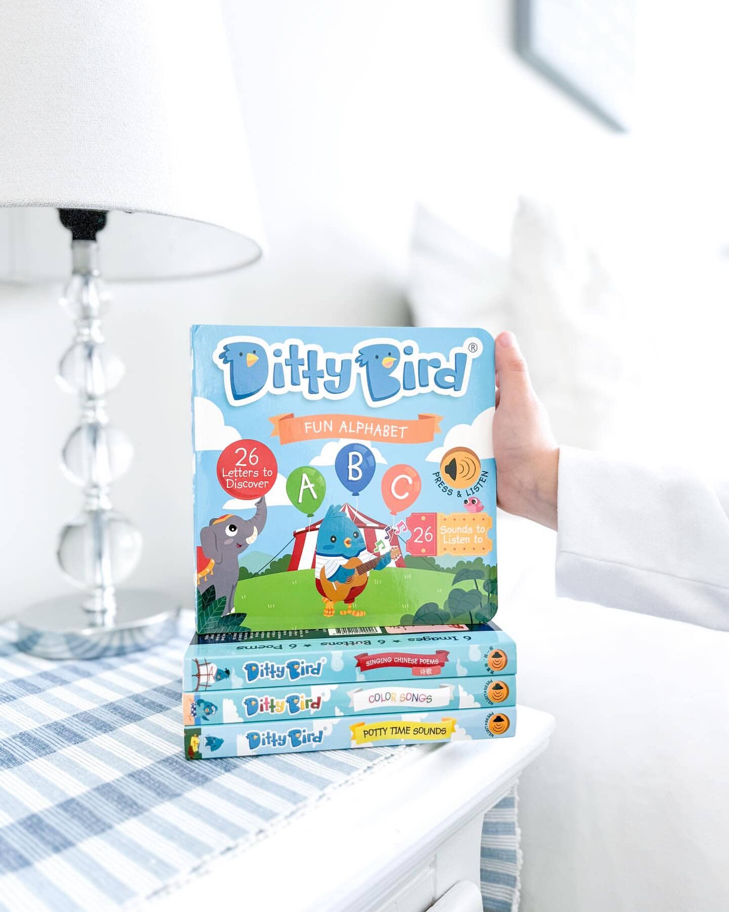 Fun Alphabet | ABC Song | Ditty Bird Baby Sound Book USB-C Ditty Bird