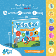 Fun Alphabet | ABC Song | Ditty Bird Baby Sound Book USB-C Ditty Bird