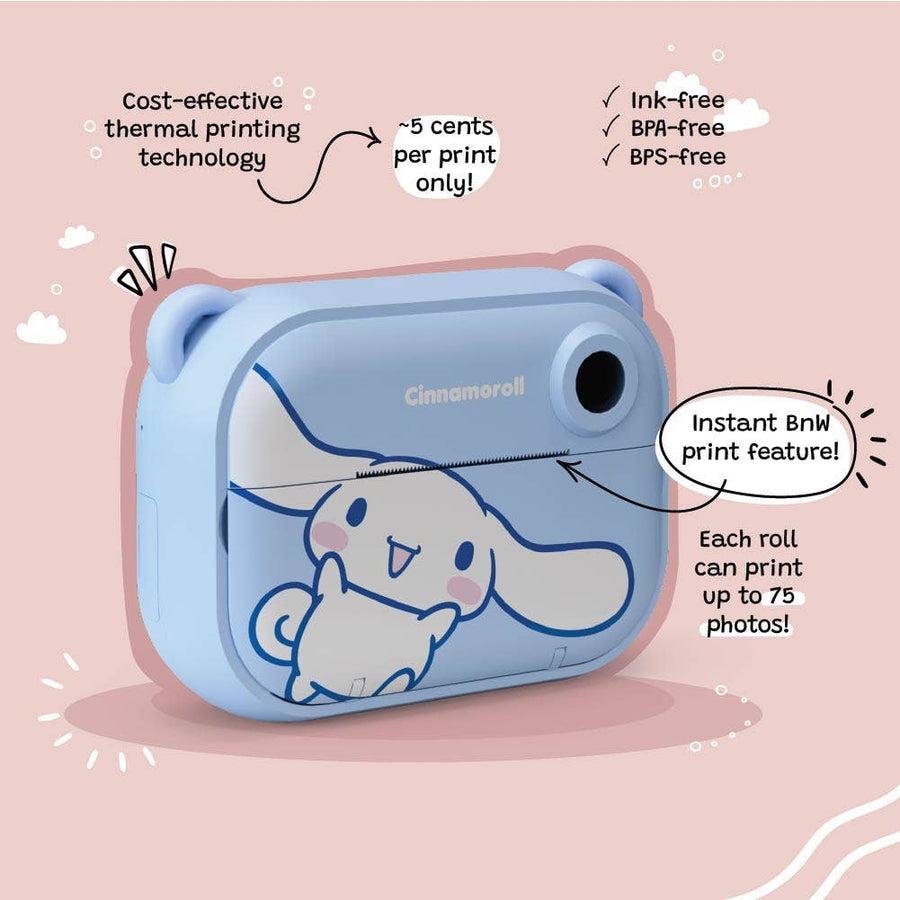 Sanrio Cinnamoroll Print Camera kiimento