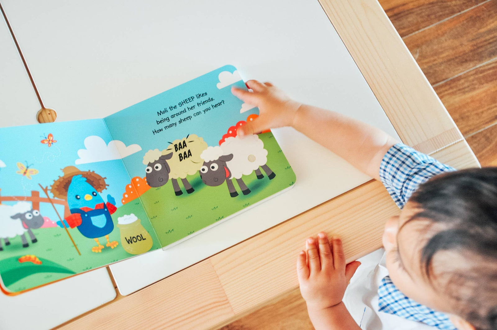 Ditty Bird Farm Animal | Baby Sound Book Farm USB-C Ditty Bird