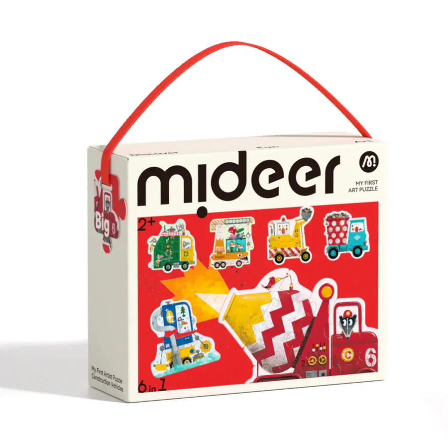 My First Artist Puzzle: Construction Vehicles Mideer