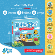 Ditty Bird Sound Book: Children´s Songs-BESTSELLER  USB-C Ditty Bird
