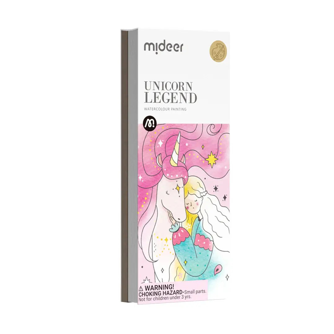Mini Watercolor Painting Book Mideer