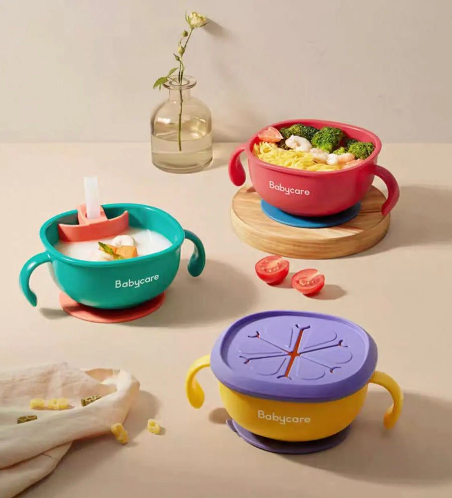 Snack Bowl & Straw Bc Babycare