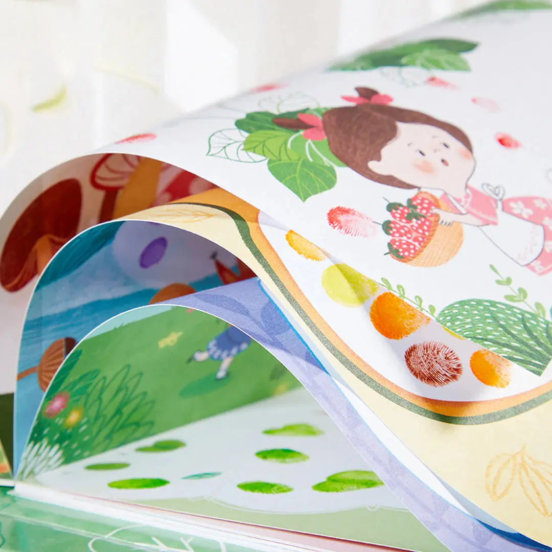 Creative Finger Paint Kit: Animal Party Mideer