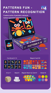 Magnetic Playset: Pattern Fun Mideer