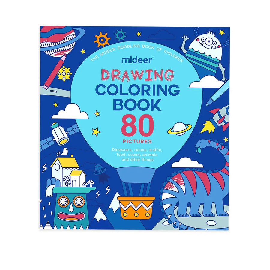 Drawing Coloring Book Blue Mideer