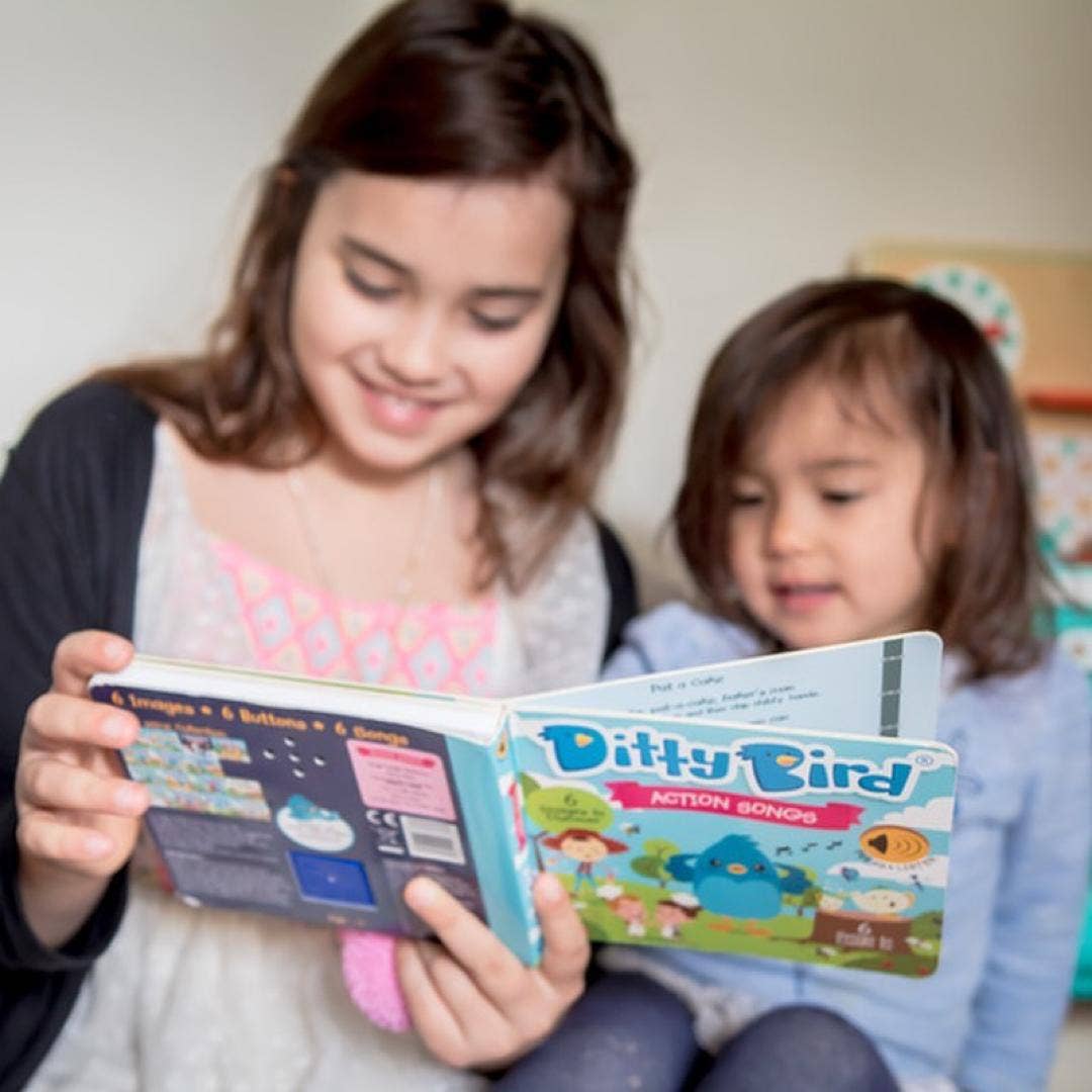 Ditty Bird Sound Book  Motor Skills: Action songs USB-C Ditty Bird