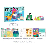 Brain Game Book: Let's Create Level 2 Mideer