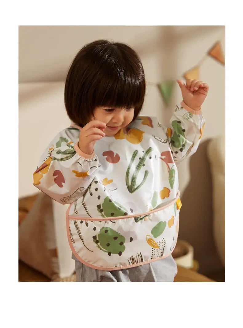 Kids Waterproof Smock with a Bib Bc Babycare