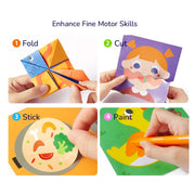 Brain Game Book: Let's Origami Level 1 Mideer