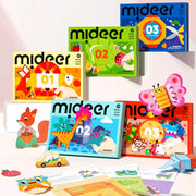 Brain Game Book: Let's Origami Level 1 Mideer