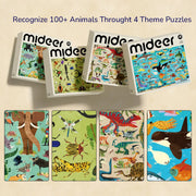 Let's Learn Puzzle: Insect World 126P Mideer