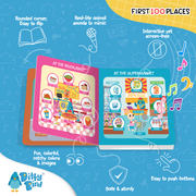 Ditty Bird Sound Vocabulary Book: First 100 Places USB-C Ditty Bird
