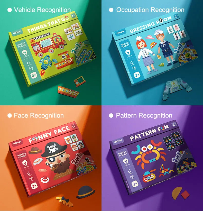 Magnetic Playset: Pattern Fun Mideer