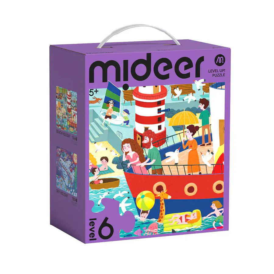 Level Up Puzzles - Level 6 Relaxing Holiday Mideer