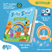 Ditty Bird Sound Book Exploring for Kids :Nature songs USB-C by Ditty Bird, alternate view