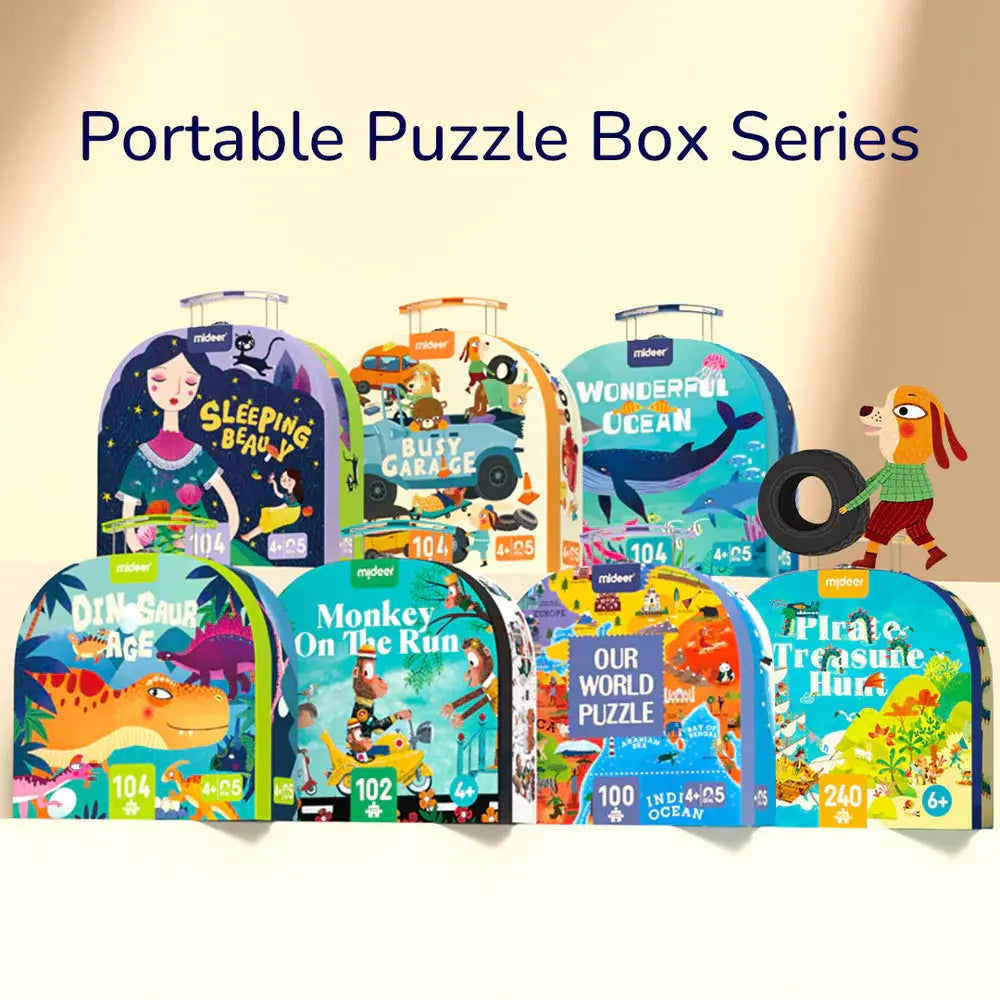 Mideer Gift Box Puzzle – My Garage Mideer