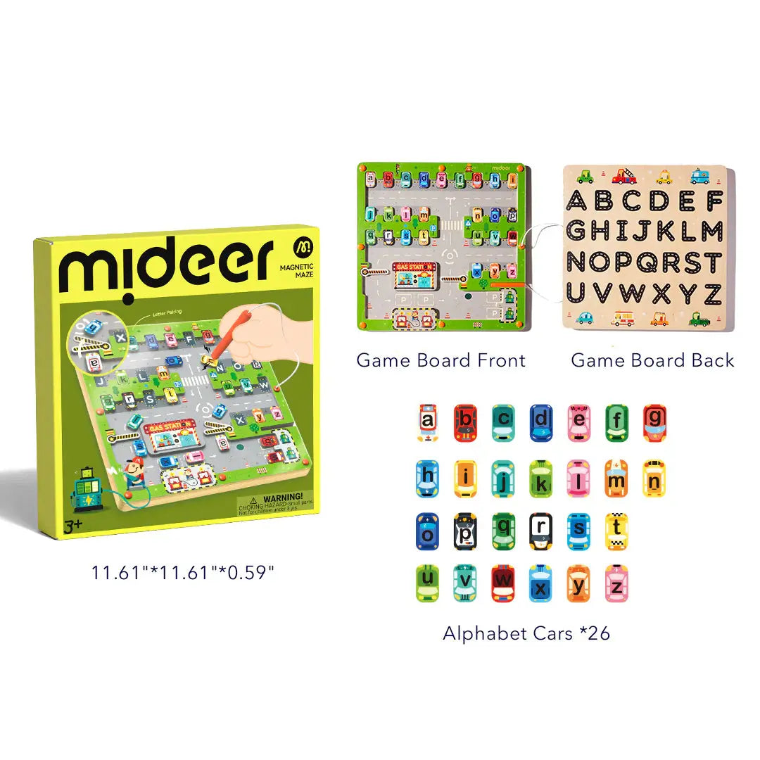 Magnetic Maze - Parking lot Mideer