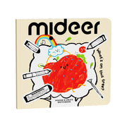 Mideer Inspiration Sketchbook Big Dreams with cream cover and colorful illustrated scene