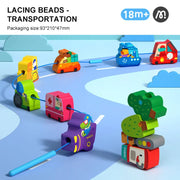 Lacing Beads: Math Mideer