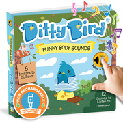 Funny Body Sounds - USB-C | Ditty Bird Baby Sound Book by Ditty Bird