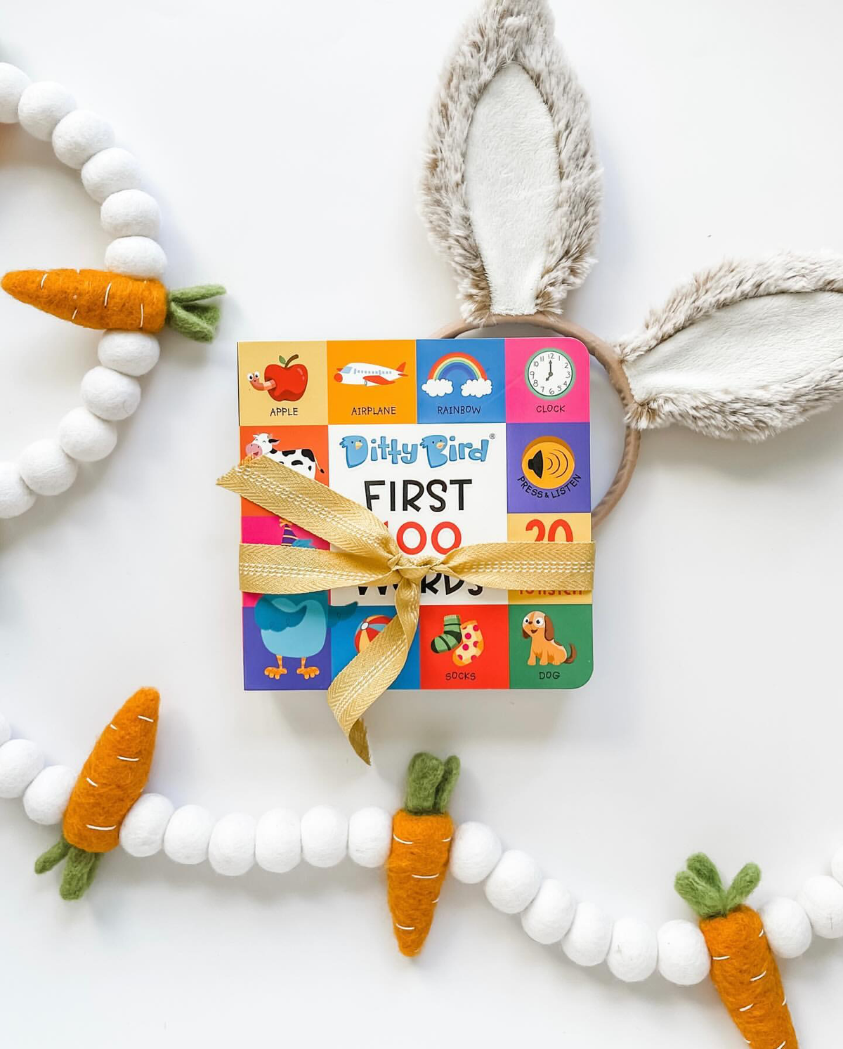 First 100 Words | Ditty Bird Book-Award Family Choice USB-C Ditty Bird