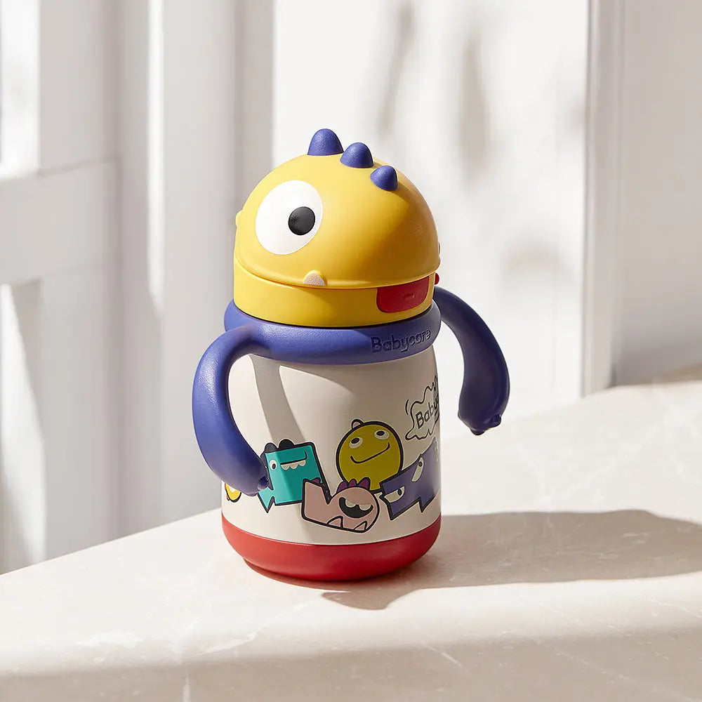Dino Thermo Straw Sippy Cup 300ml Bc Babycare