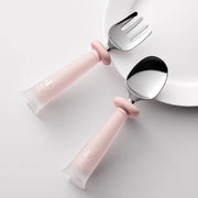 Stainless Steel Spoon & Fork Set 2pcs Bc Babycare