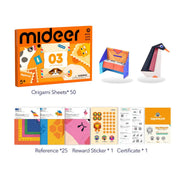 Brain Game Book: Let's Origami Level 3 Mideer