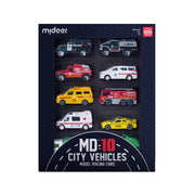 Alloy Racing Cars: City Vehicles 10P Mideer
