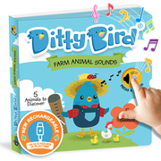 Ditty Bird Farm Animal | Baby Sound Book Farm USB-C by Ditty Bird