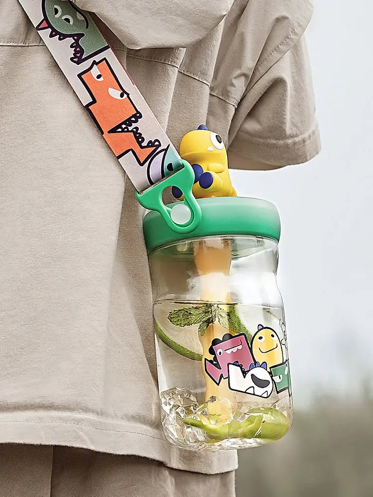 T-Rex Cold Brew Straw Cup 500ml Bc Babycare