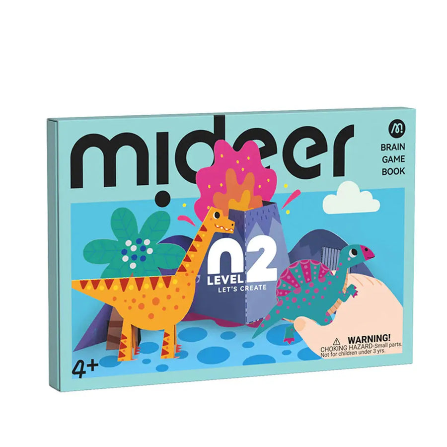 Brain Game Book: Let's Create Level 2 Mideer