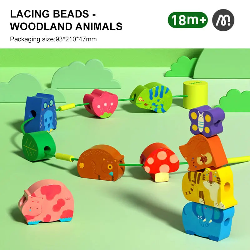 Lacing Beads: Math Mideer