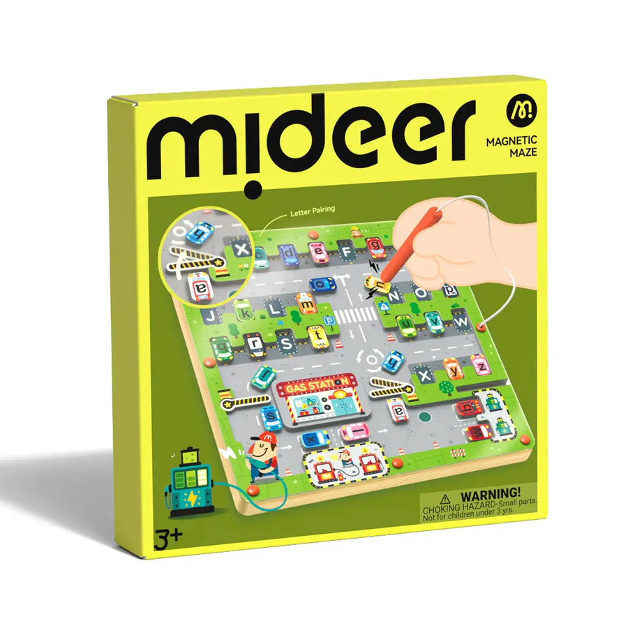 Magnetic Maze - Parking lot Mideer