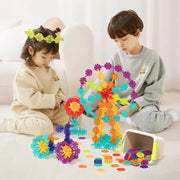 Translucent Color Snowflake Blocks 200pcs Mideer
