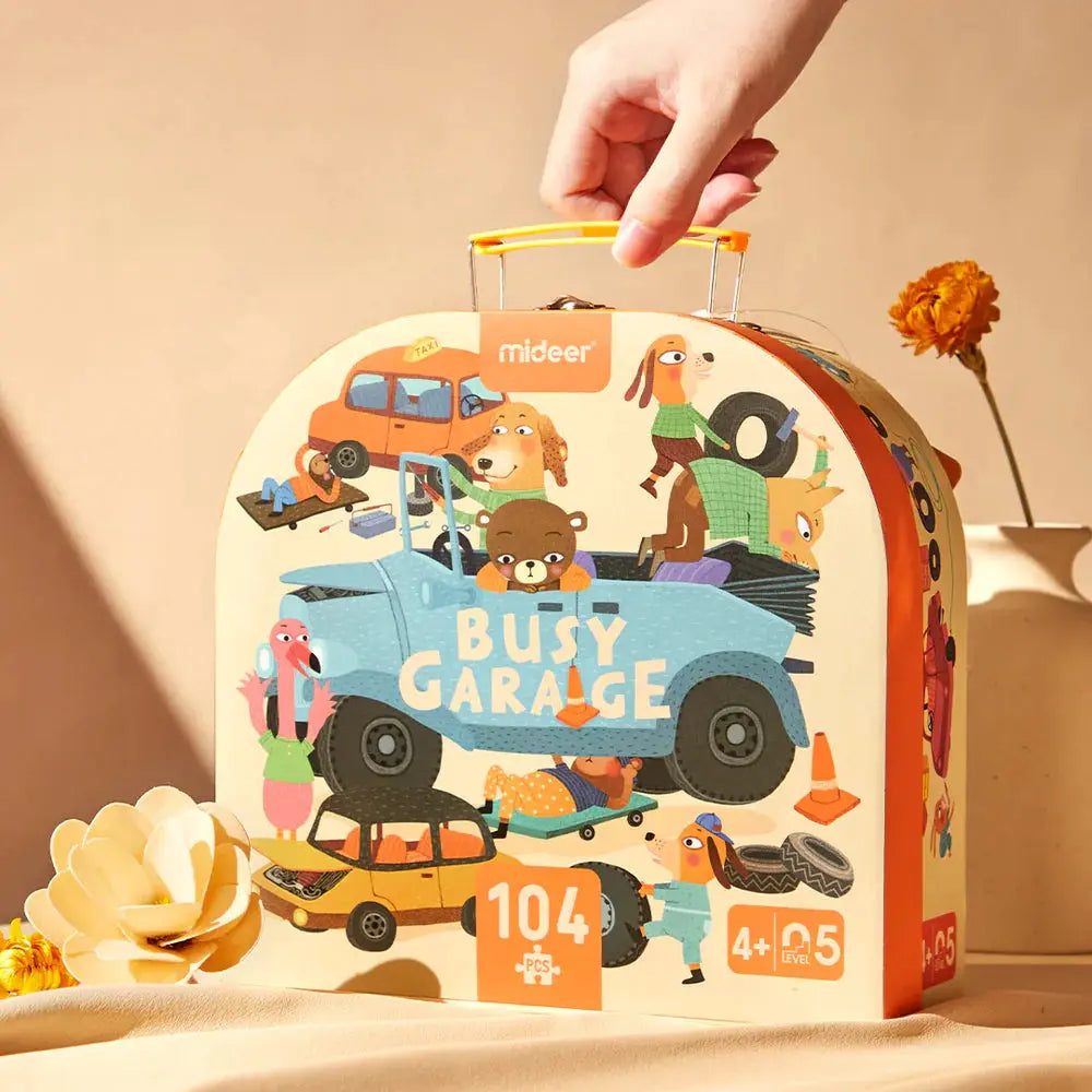 Mideer Gift Box Puzzle – My Garage Mideer