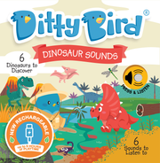 Ditty Bird Sound Book Dino Lovers: Dinosaur sounds - USB-C by Ditty Bird, alternate view