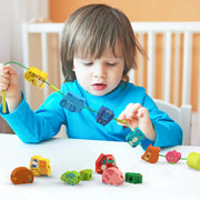 Lacing Beads: Forest Animals Mideer
