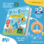 Ditty Bird Baby Sound Book: ABC Learning BESTSELLER USB-C Ditty Bird