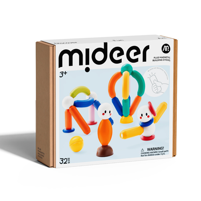 Mideer Magnetic Sticks - 32 Pieces product image